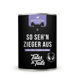 Tales&Tails – kozí maso, jablko, fenykl a špenát