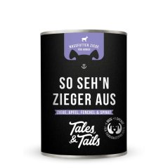 Tales&Tails – kozí maso, jablko, fenykl a špenát
