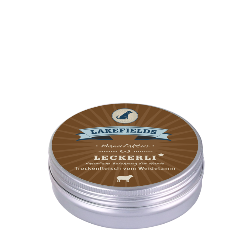 Lakefields – pamlsky ze sušeného jehněčího masa - Velikost balení: 3 x 50 g