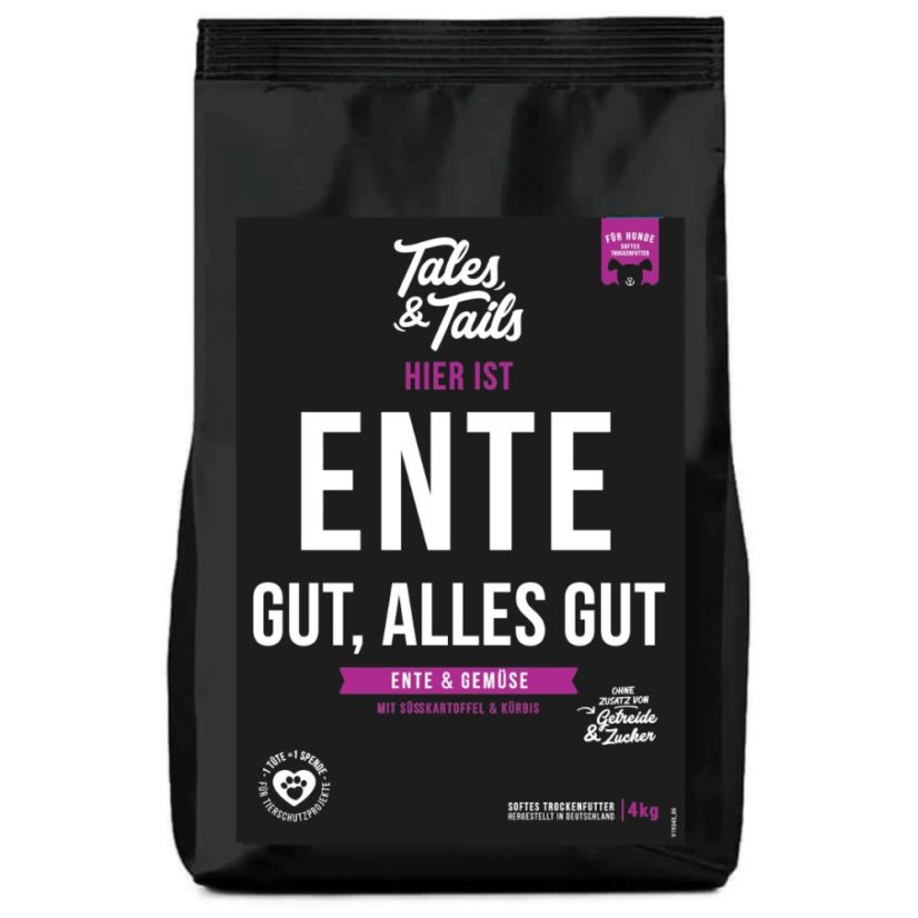 Tales&Tails – kachní maso a zelenina