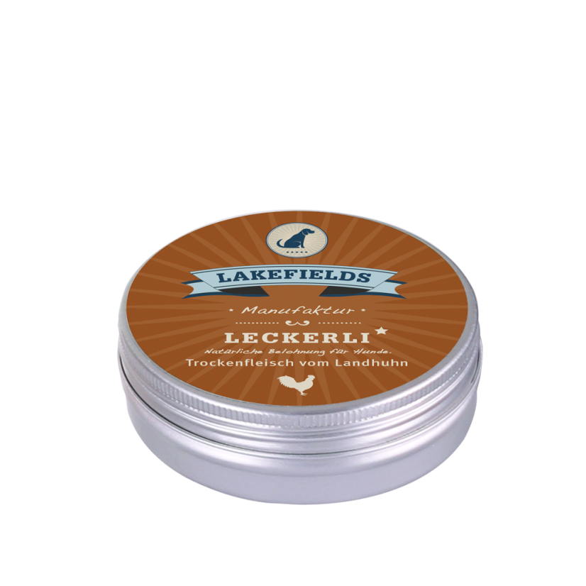 Lakefields – pamlsky ze sušeného kuřecího masa - Velikost balení: 3 x 50 g