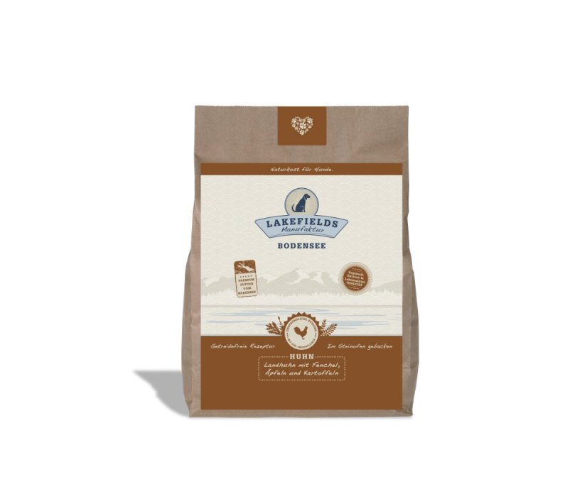 Lakefields – venkovské kuřecí s fenyklem, jablky a bramborami - Velikost balení: 4 x 2,5 kg
