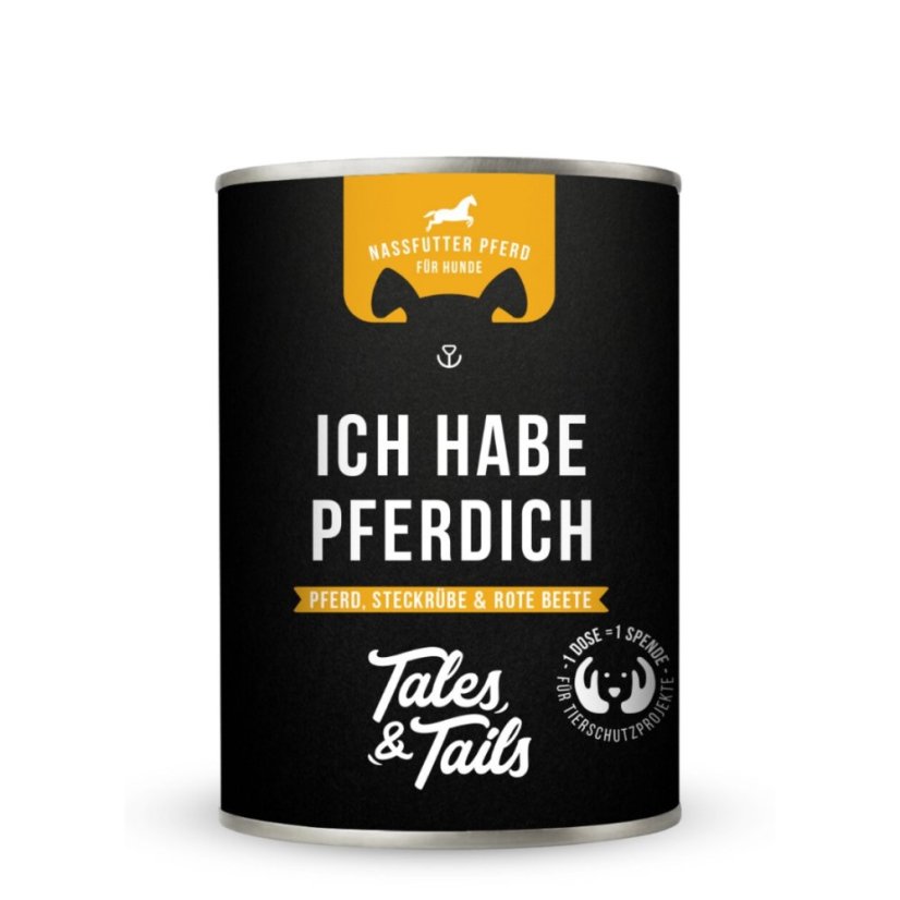 Tales&Tails – koňské maso, brukev a červená řepa - Velikost balení: 400 g