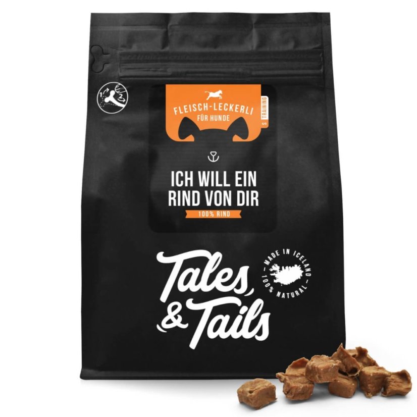 Tales&Tails – 100% hovězí pamlsky - Velikost balení: 3 x 90 g