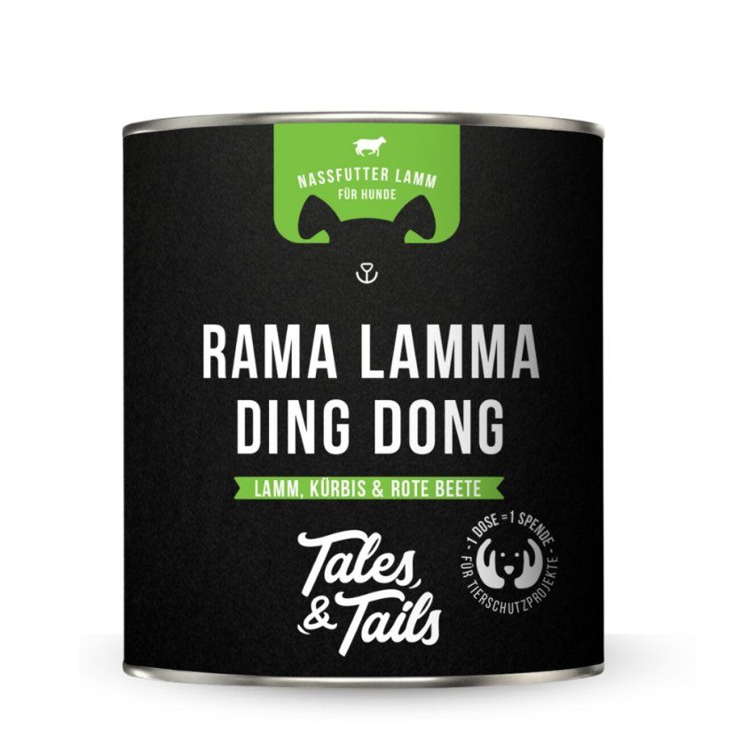 Tales&Tails – jehněčí maso, dýně a červená řepa - Velikost balení: 6 x 400 g