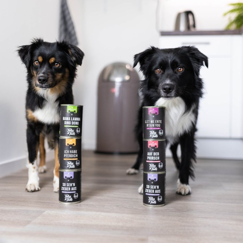 Tales&Tails – kozí maso, jablko, fenykl a špenát - Velikost balení: 400 g