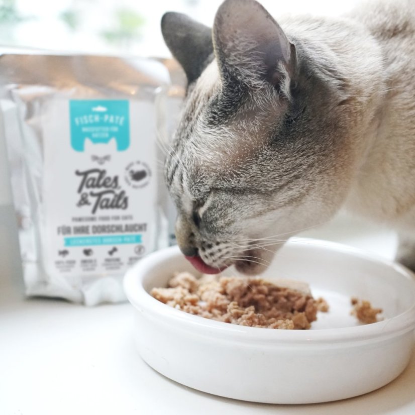 Tales&Tails – 100% tresčí paté 100 g - Velikost balení: 6 x 100 g